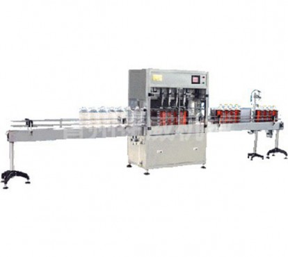 4頭全自動灌油類灌裝線